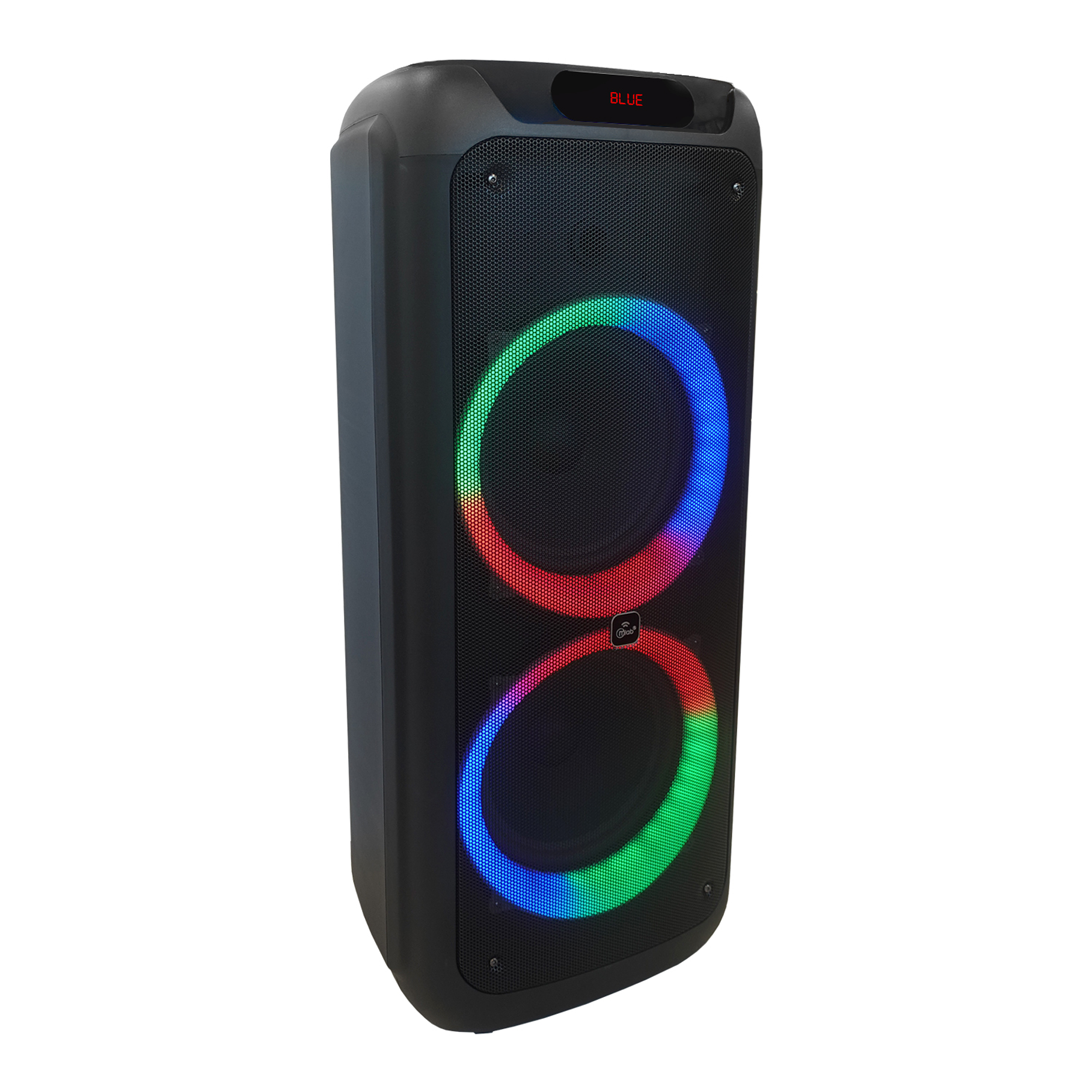 Parlante Karaoke Flaming Power Bass 10″ Black 75W Bluetooth Radio Micrófono Inalámbrico Potencia Maxima 3