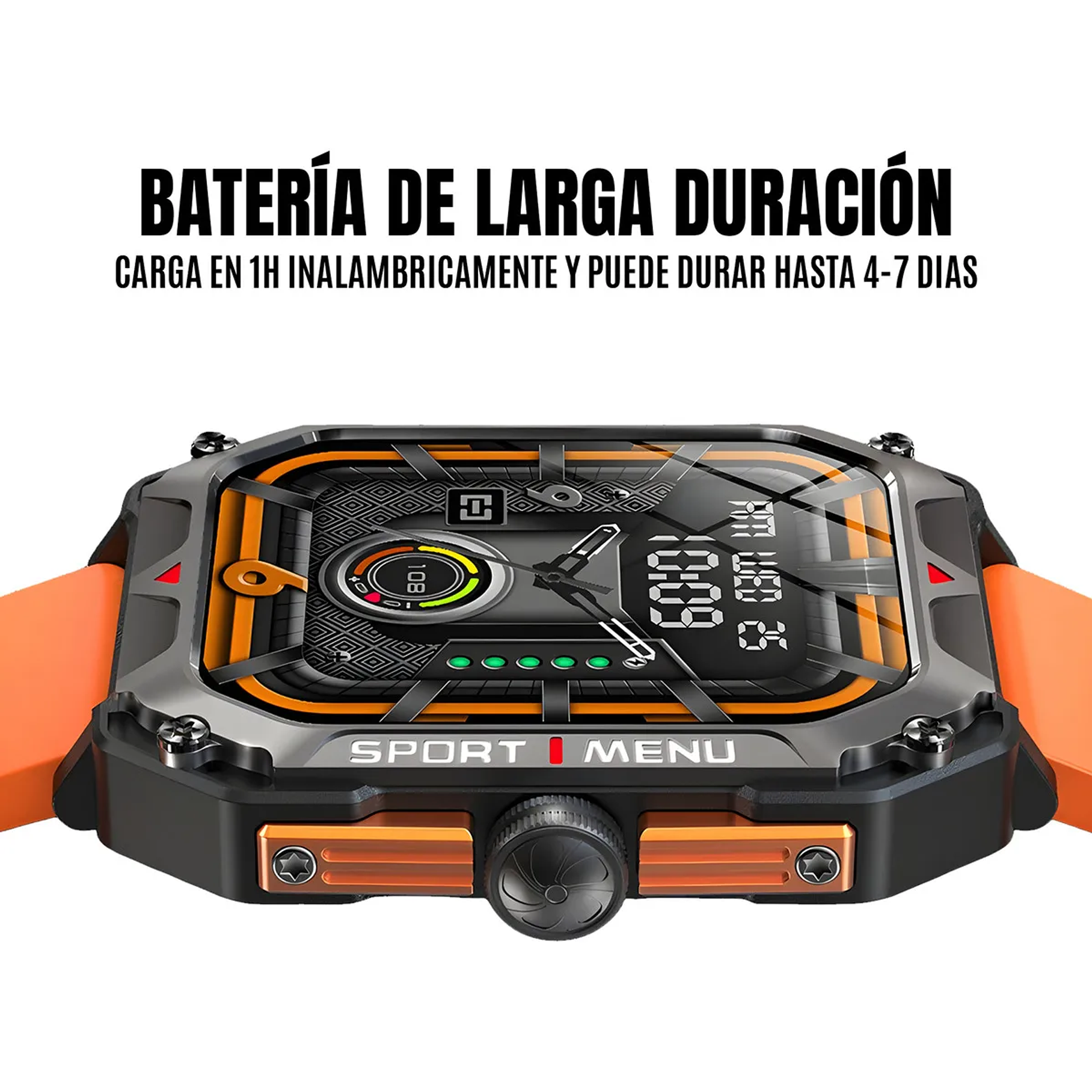 Smartwatch Deportivo Reloj Vidvie Inteligente Pantalla 2.02 Bluetooth Sw1614 Ip68 Smartwatch 5