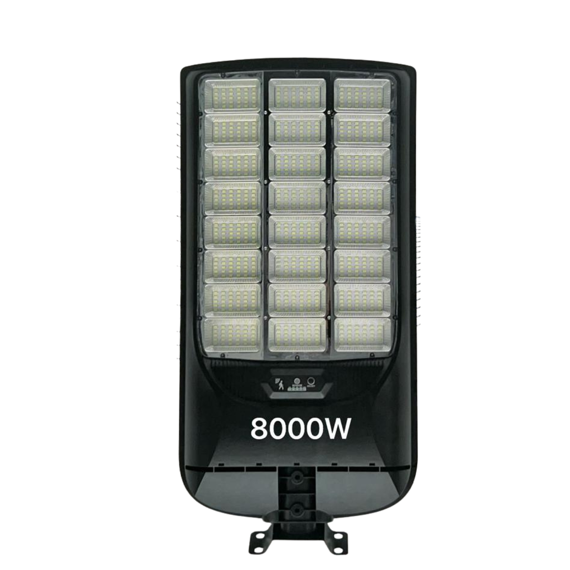 Foco Solar Posta De Calle De 8000W Para Exteriores Estacionamientos, Comercios, Canchas Deportivas 1