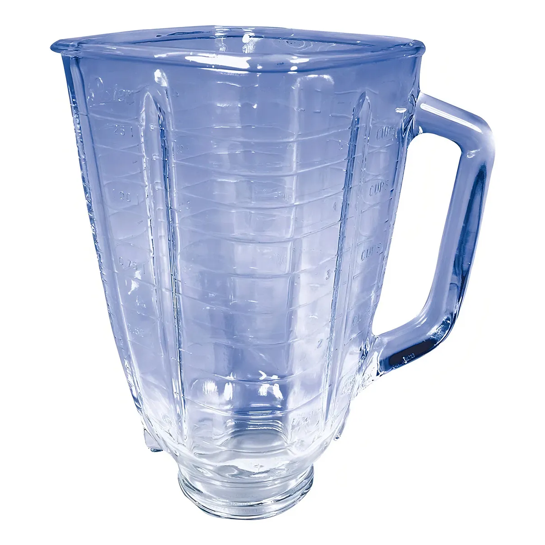 Vaso Batidora Cuadrada de Cristal Oster Cup de 1,25 Lts Vidrio  4