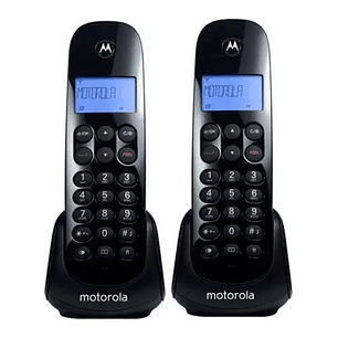 Teléfono Motorola Negro inalámbrico Pack 2 - Color Negro Pack Duos 