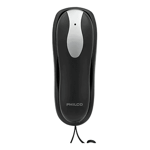 Telefono Modelo Tipo Gondola Fijo Sobremesa O Pared Philco Color Negro/plata Telefono 