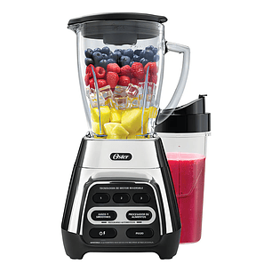 Licuadora Oster® Reversible Vaso Blendngo Blstpyg1310rbg Color Plateado