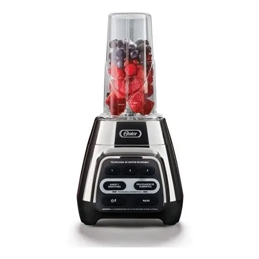 Licuadora Oster® Reversible Vaso Blendngo Blstpyg1310rbg Color Plateado 2