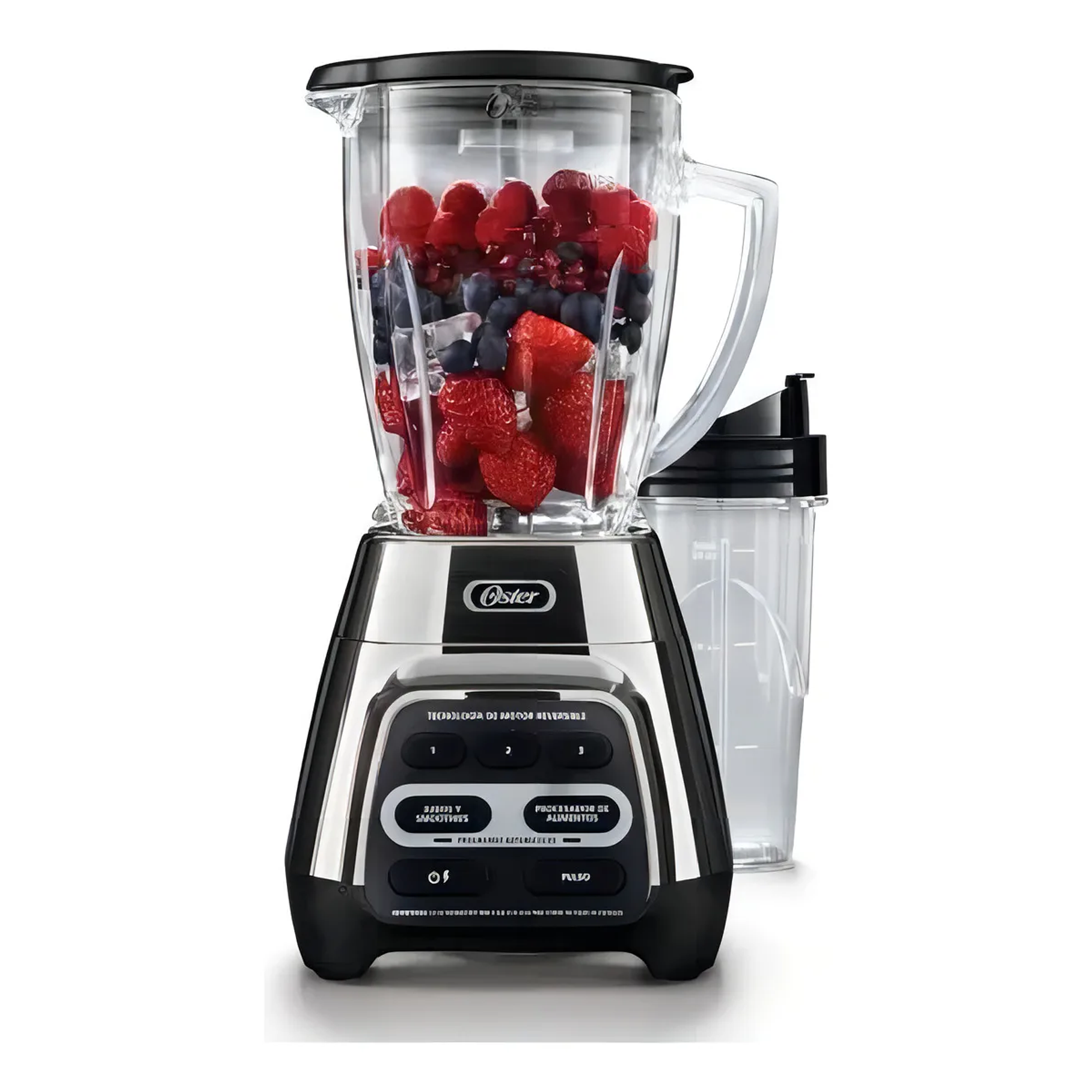 Licuadora Oster® Reversible Vaso Blendngo Blstpyg1310rbg Color Plateado 3