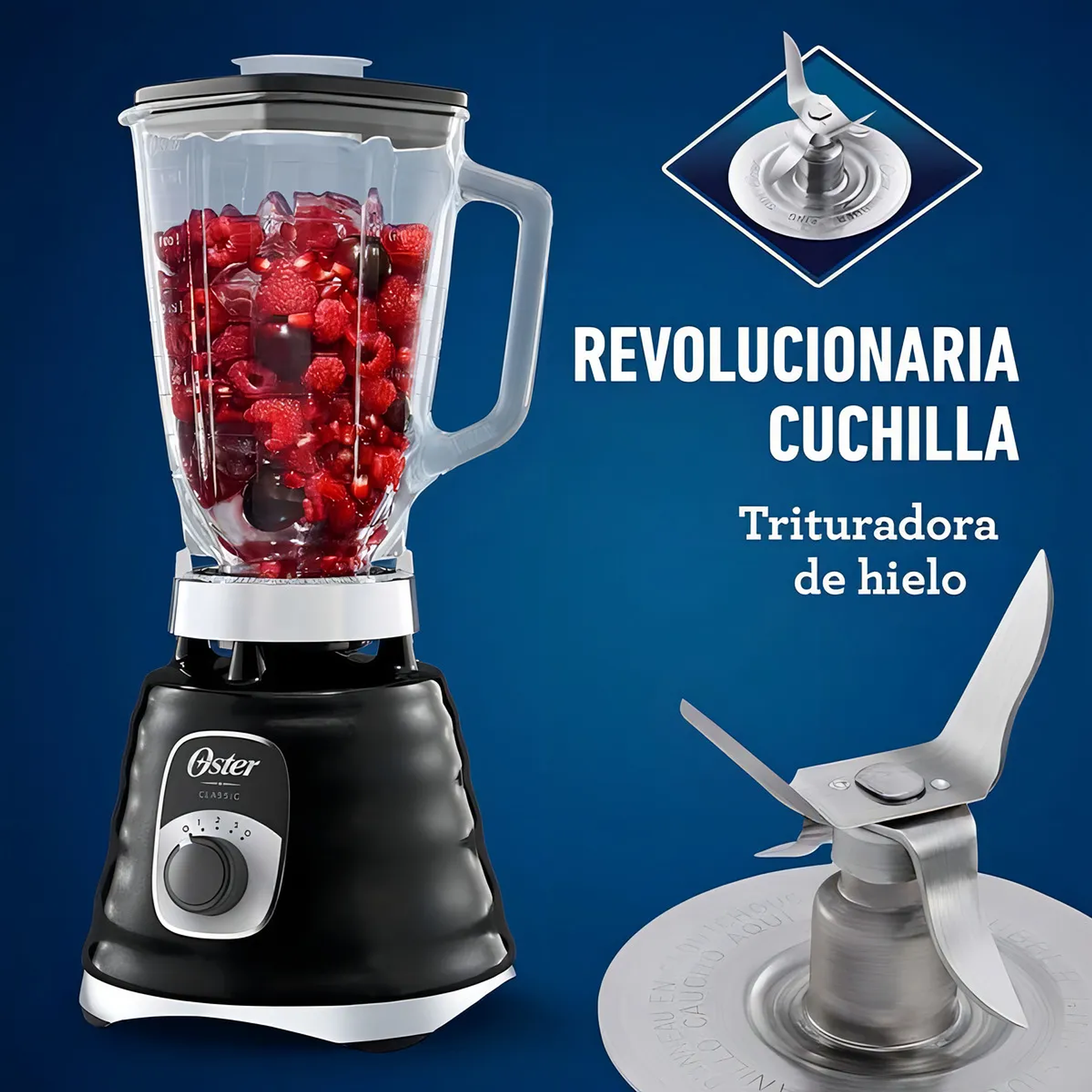 Licuadora Oster Clásica Modernizada 700w Blst4655-053 Juguera Potente  3