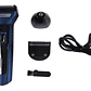 Maquina De Afeitar Recortadora 3 En 1 Para Hombre Recargable Azul Surker - Miniatura 5