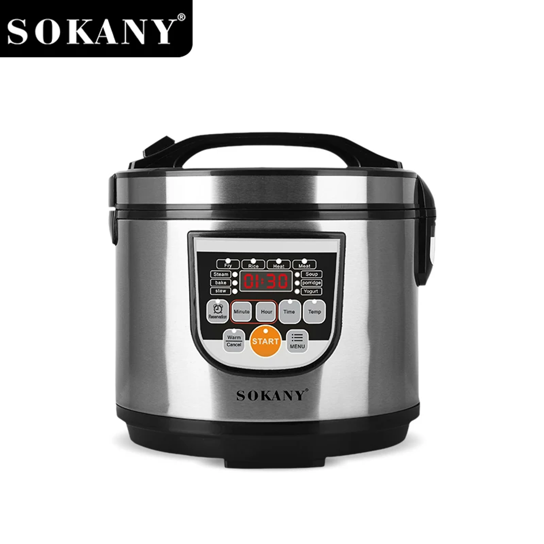Olla Eléctrica Sokany SK-07051 Cooker Digital Con Diseño Válvula De Escape Y Escape De Una Tecla 1