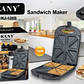 Sandwichero SOKANY SK-08102 4-Slice Sandwich Maker Non-Stick Sandwichero 4 Pcs Tostadora De Pan - Miniatura 4