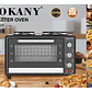 Horno Para Tostador Multifuncional 2 Hornillas Eléctricas 2 En 1 Eléctrico 35 Lts 3200w Sokany Negro - Miniatura 5