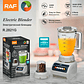 Licuadora 2 en 1 350w 1,5l Raf 2821g Blanco Botones Vaso De Plastico  - Miniatura 4