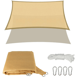 Toldo Vela Sombreadora Malla Sombra 3.5 x 5 Metros Rectangular