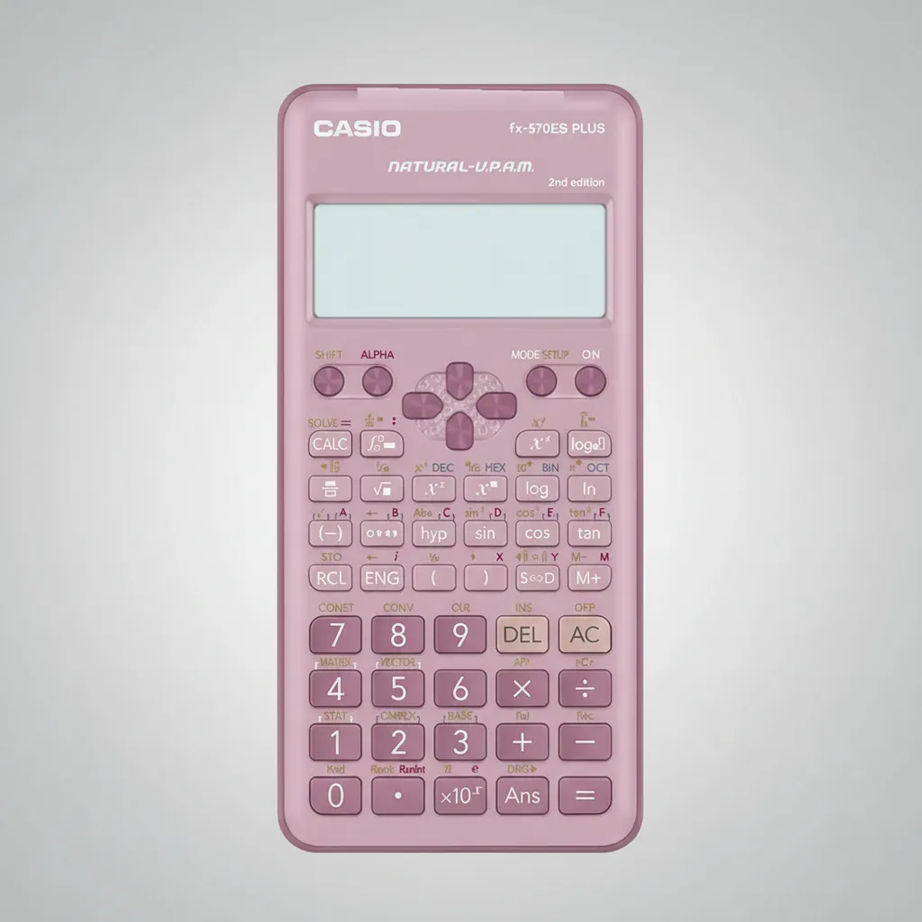 Calculadora Científica Casio Fx-570es Plus Rosa Universidad Rosa 3