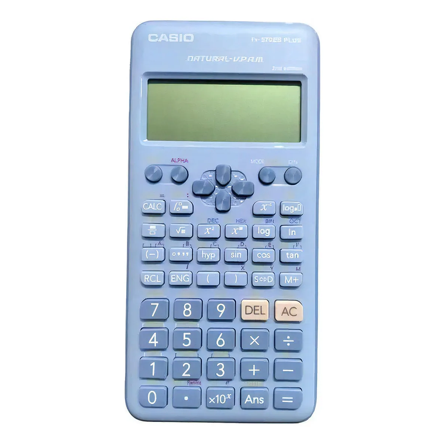 Calculadora Cientifica Casio FX-570ESPLUS-2B Plus Color Celeste 2