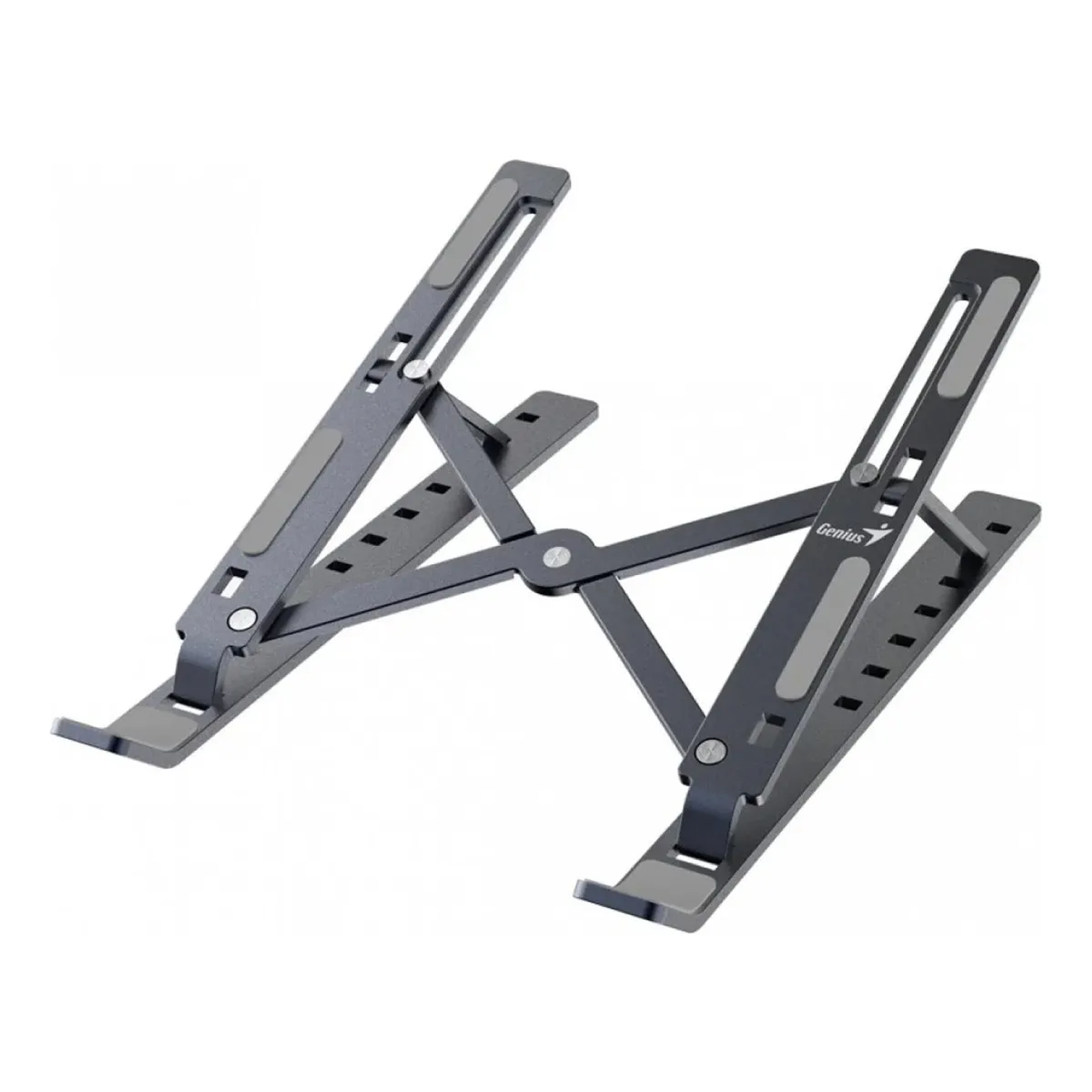 Soporte Base Para Notebook De Aluminio Genius G-stand M250 Color Negro 1