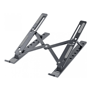 Soporte Base Para Notebook De Aluminio Genius G-stand M250 Color Negro