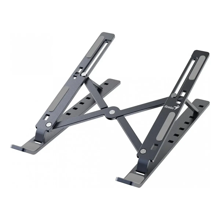 Soporte Base Para Notebook De Aluminio Genius G-stand M250 Color Negro 1