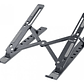 Soporte Base Para Notebook De Aluminio Genius G-stand M250 Color Negro - Miniatura 1