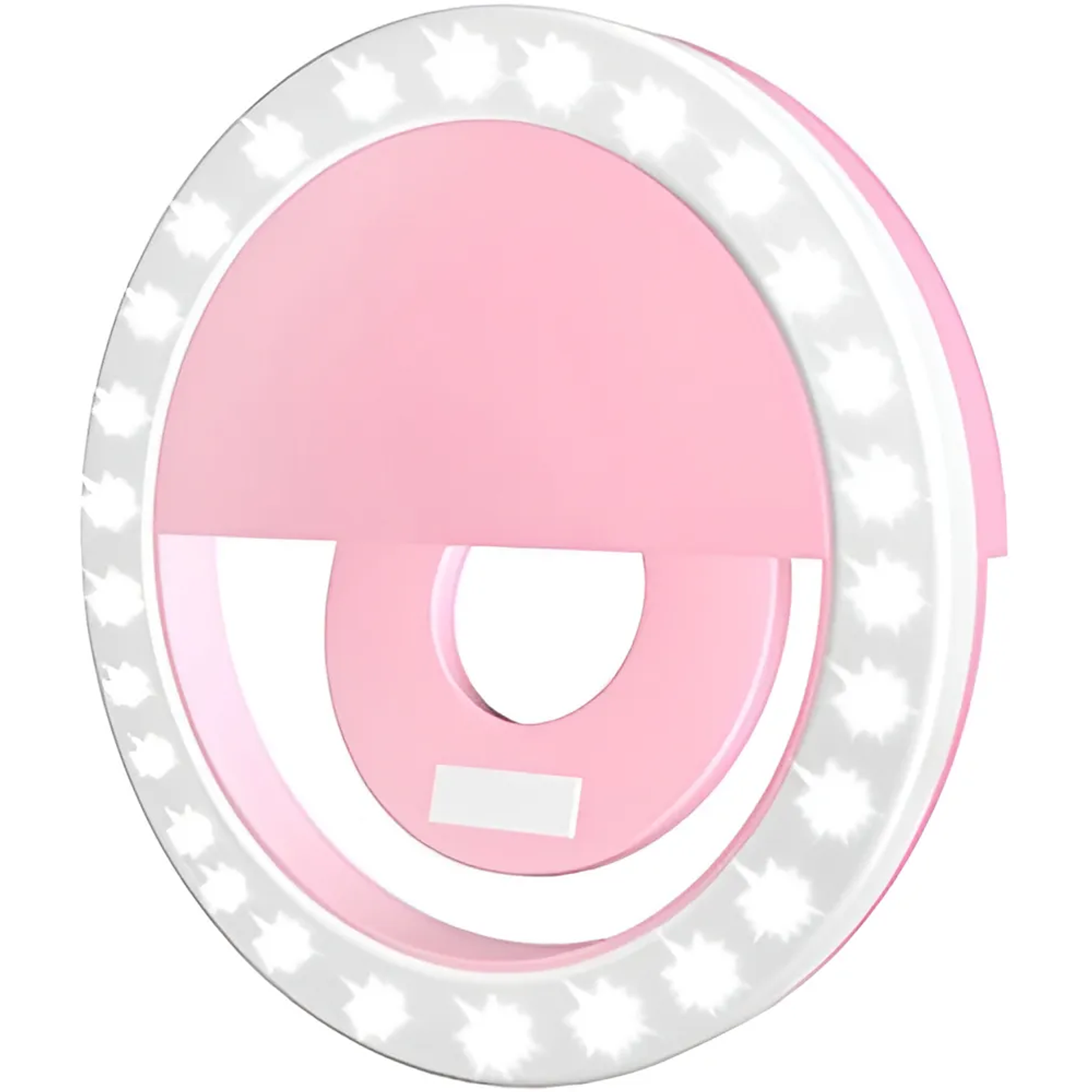 Aro De Luz Led Recargable Portátil Clip Celular Usb Color Variado 3