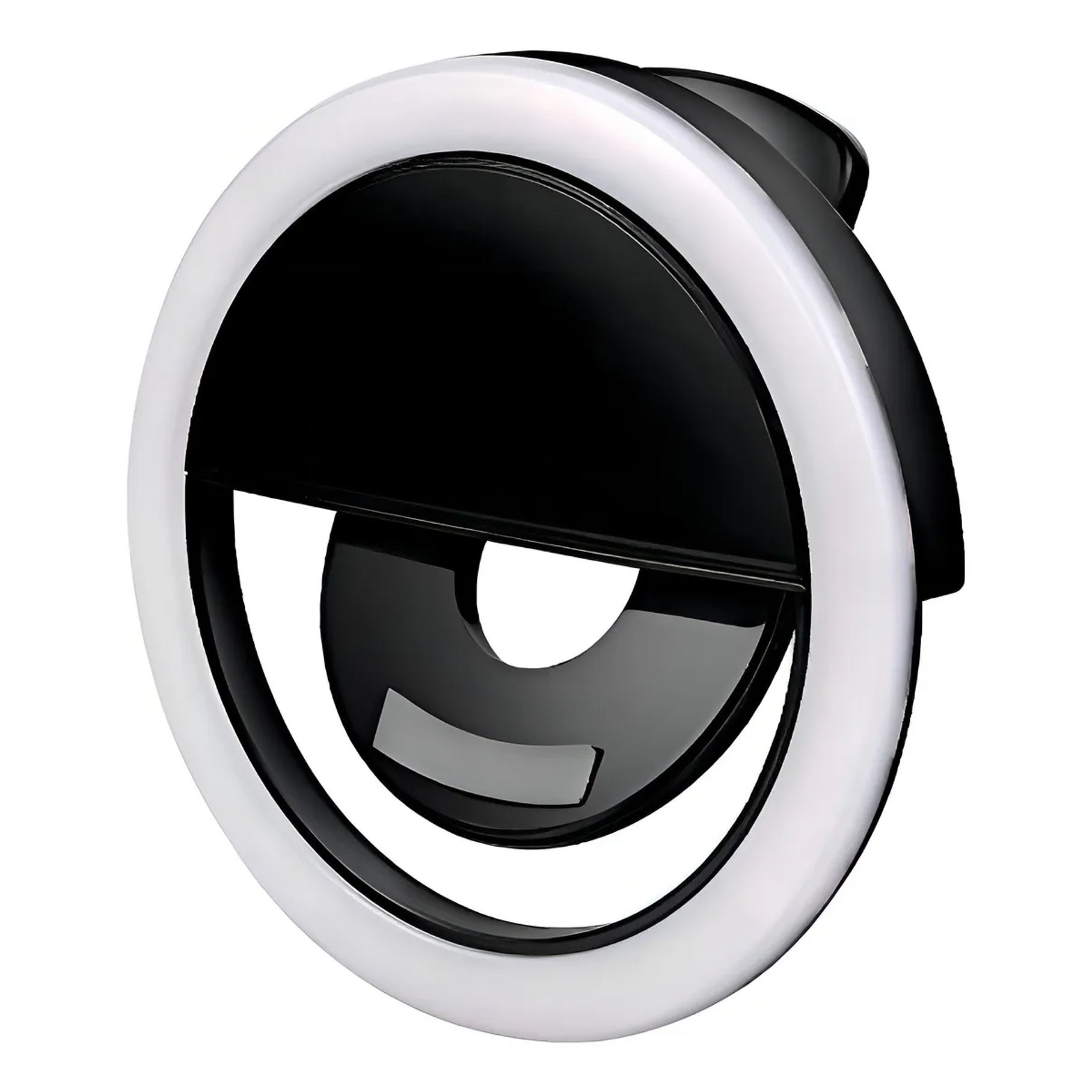 Aro De Luz Led Recargable Portátil Clip Celular Usb Color Variado 4