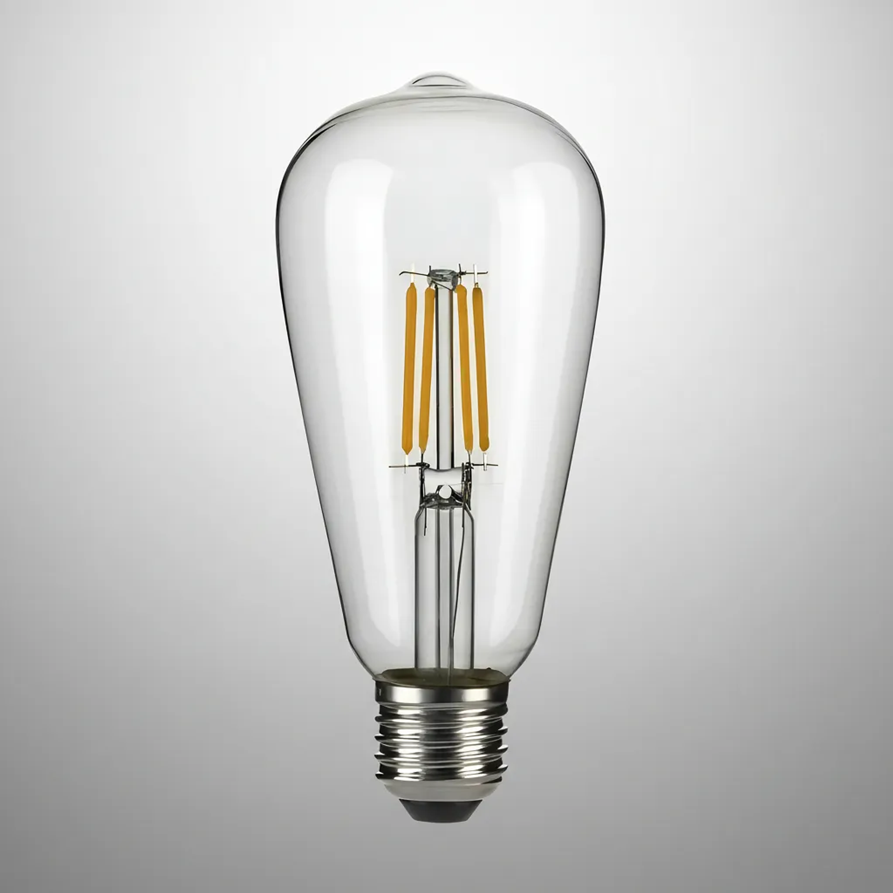 Ampolleta Led Vintage Filamento 4w E27 Luz Fria 6500k Blanco Frío 4