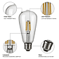 Ampolleta Led Vintage Filamento 4w E27 Luz Fria 6500k Blanco Frío - Miniatura 5