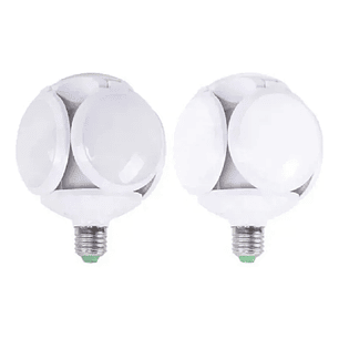 Ampolleta led Genérica Ampolleta plegable Globo color blanco frío 40W