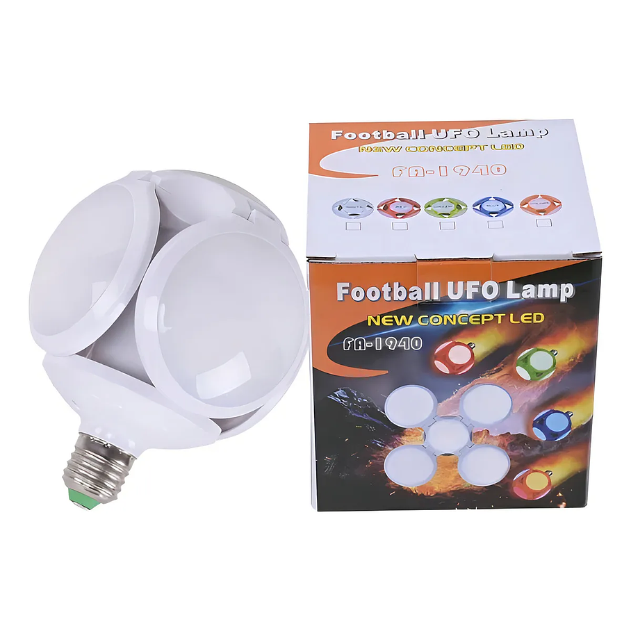 Ampolleta led Genérica Ampolleta plegable Globo color blanco frío 40W 5