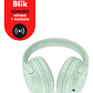 Audifonos Bluetooth Inalambricos Blik Soul250 Verde 20 Hrs Verde - Miniatura 4
