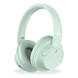 Audifonos Bluetooth Inalambricos Blik Soul250 Verde 20 Hrs Verde