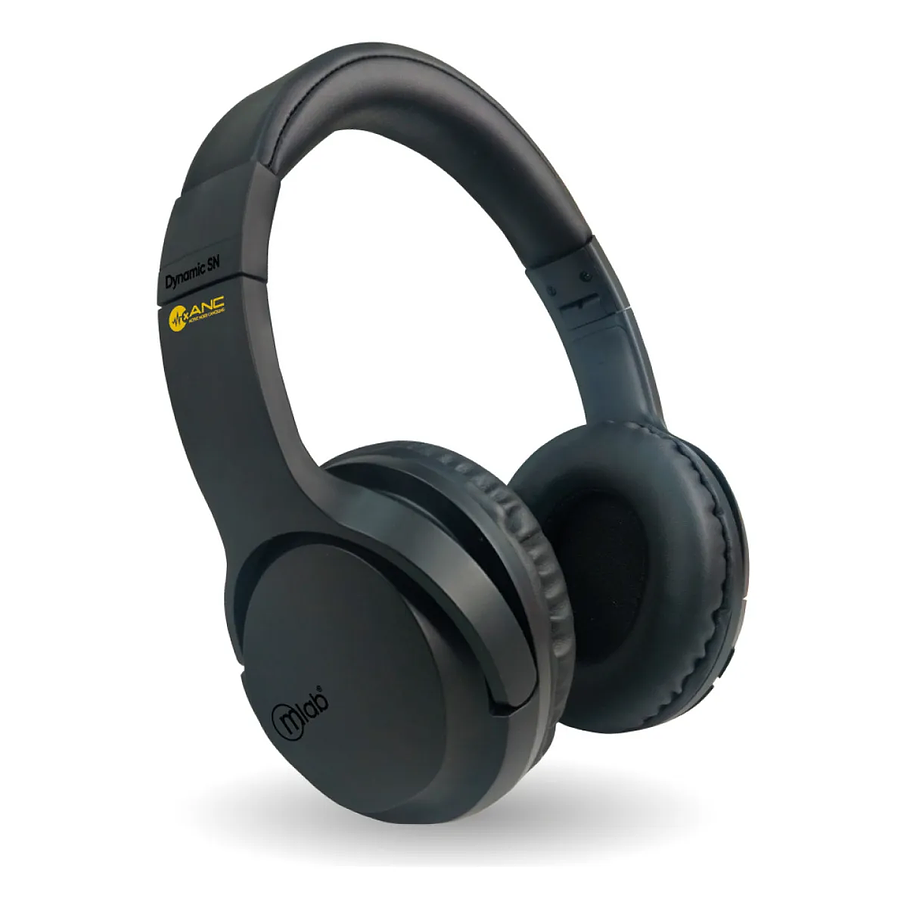 Audífonos Cancelación De Ruido Bluetooth Mlab 32hrs Negro Negro 4