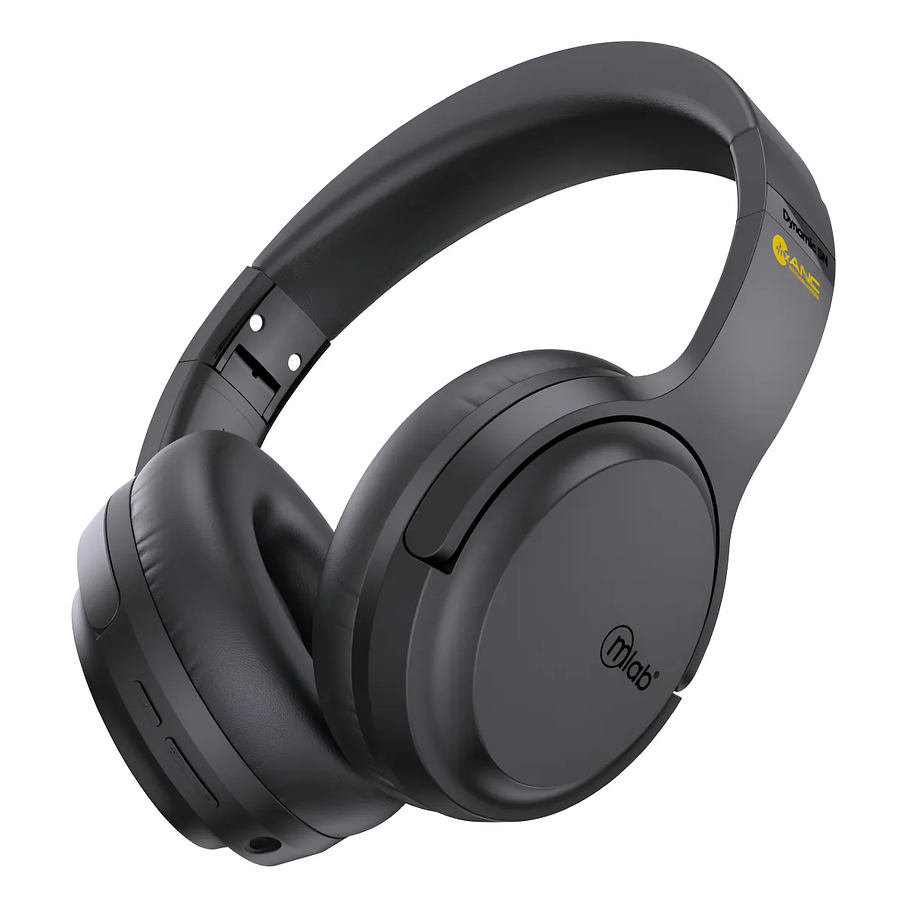 Audífonos Cancelación De Ruido Bluetooth Mlab 32hrs Negro Negro 2