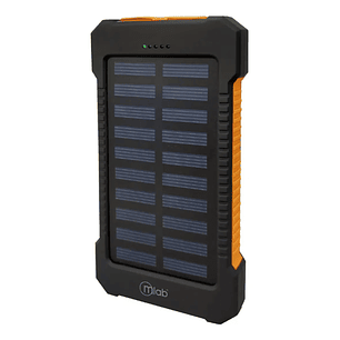 Power Bank Energía Solar 8000mah Mlab Color Negro Solar 4.1 