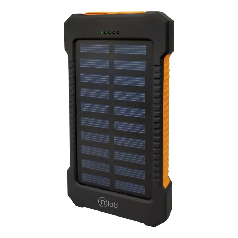 Power Bank Energía Solar 8000mah Mlab Color Negro Solar 4.1  2