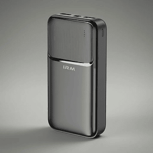 Powerbank Irm 20000mah Cargador Rápido 10w Usb Tipo C Negro Negro
