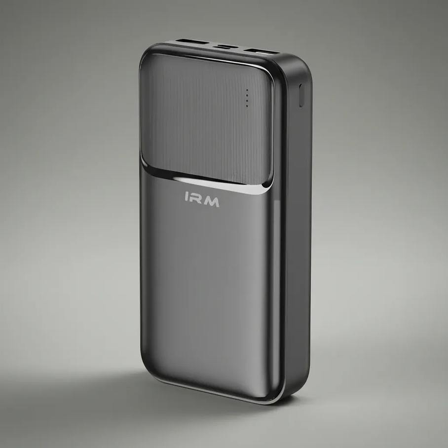 Powerbank Irm 20000mah Cargador Rápido 10w Usb Tipo C Negro Negro 2