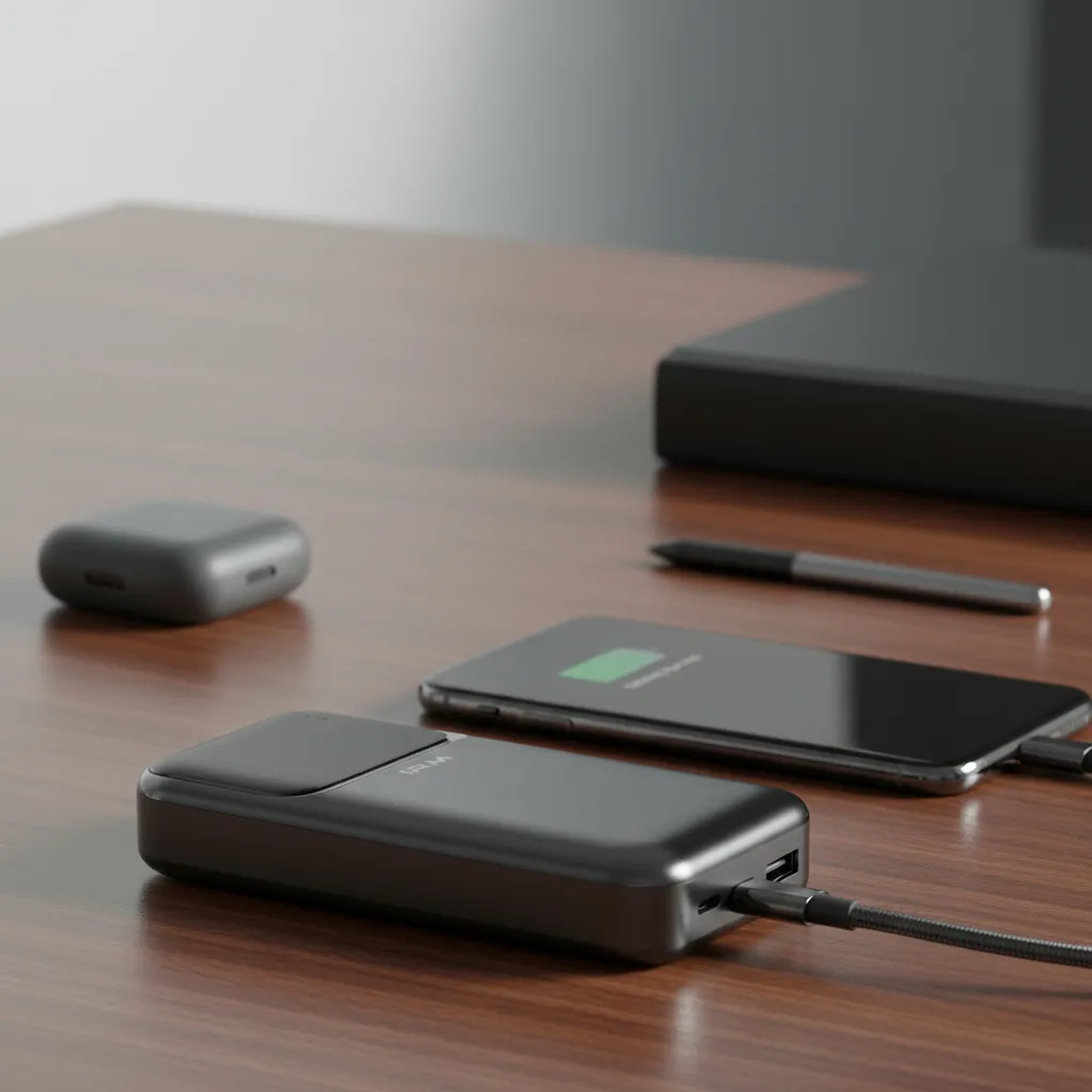 Powerbank Irm 20000mah Cargador Rápido 10w Usb Tipo C Negro Negro 5