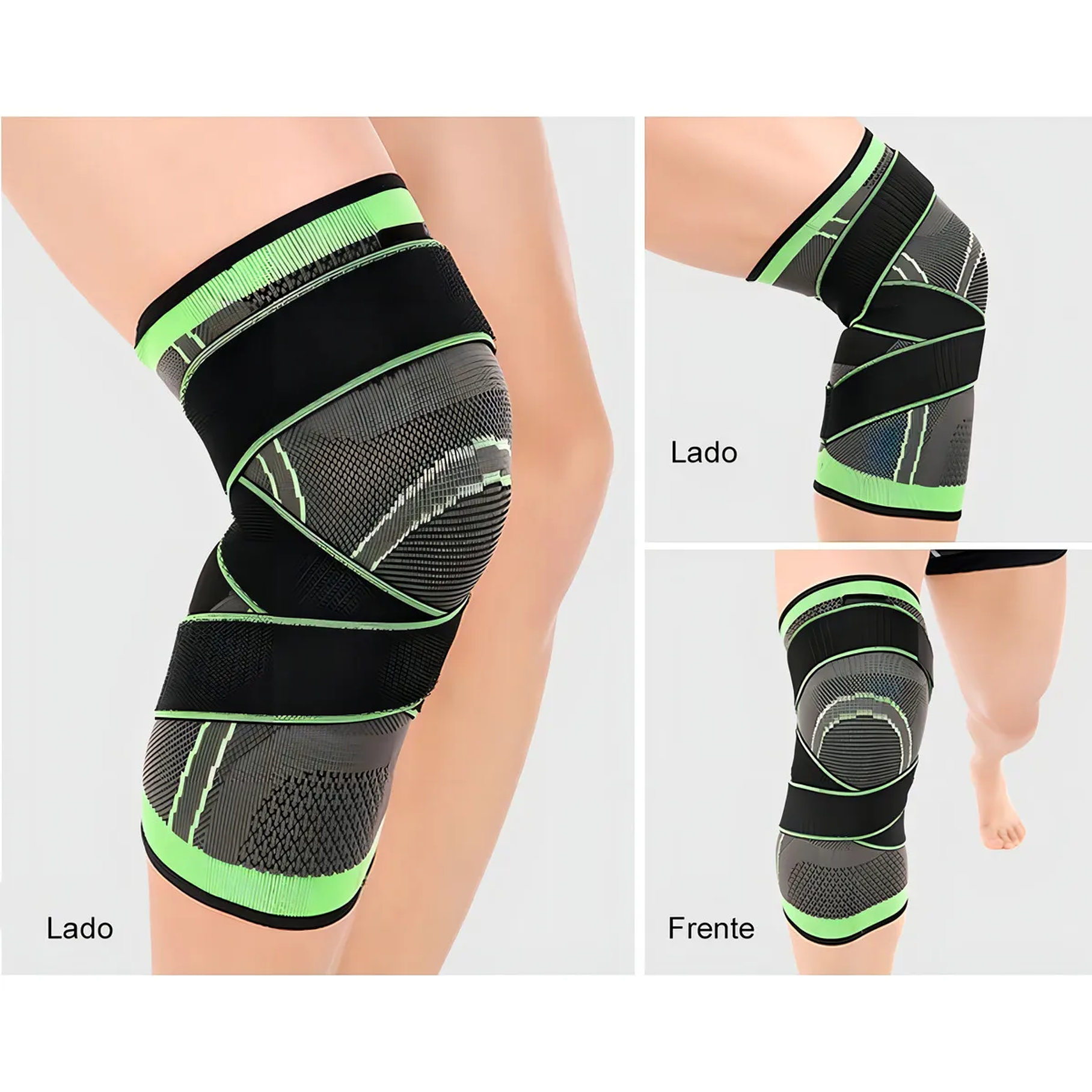 Rodillera 3d Deportiva Rodilla De Doble Presión For Fitness 2