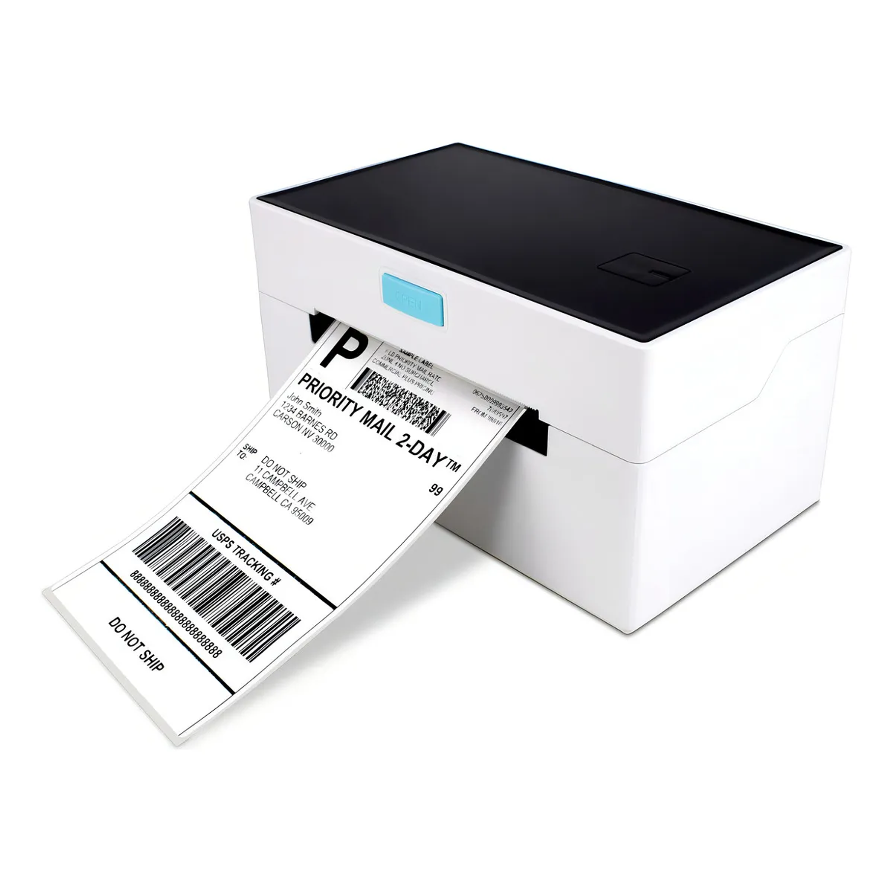 Impresora Etiquetas Adhesivas Autoadhesivas Color Blanco  1