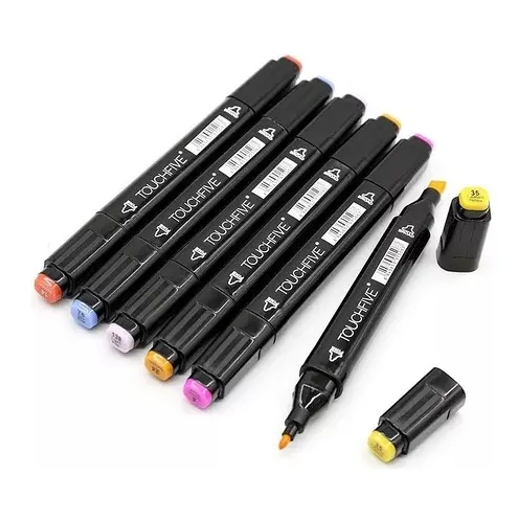 Lápices De Colores Lineal 120 Unidades Doble Punta Bolso Negro 4