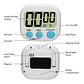 Temporizador Cocina Cronometro Cocina Digital Magnetico Color Celeste Color - Miniatura 3