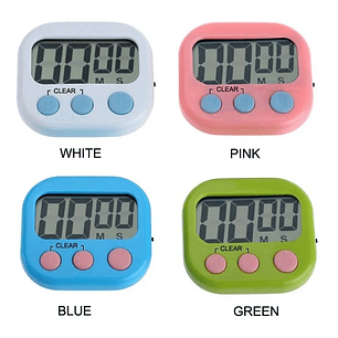 Temporizador Cocina Cronometro Cocina Digital Magnetico Color Celeste Color