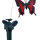 Mariposa Solar Con Iluminación Y Movimiento Para Jardín - Ps Colores Variados  - Miniatura 1