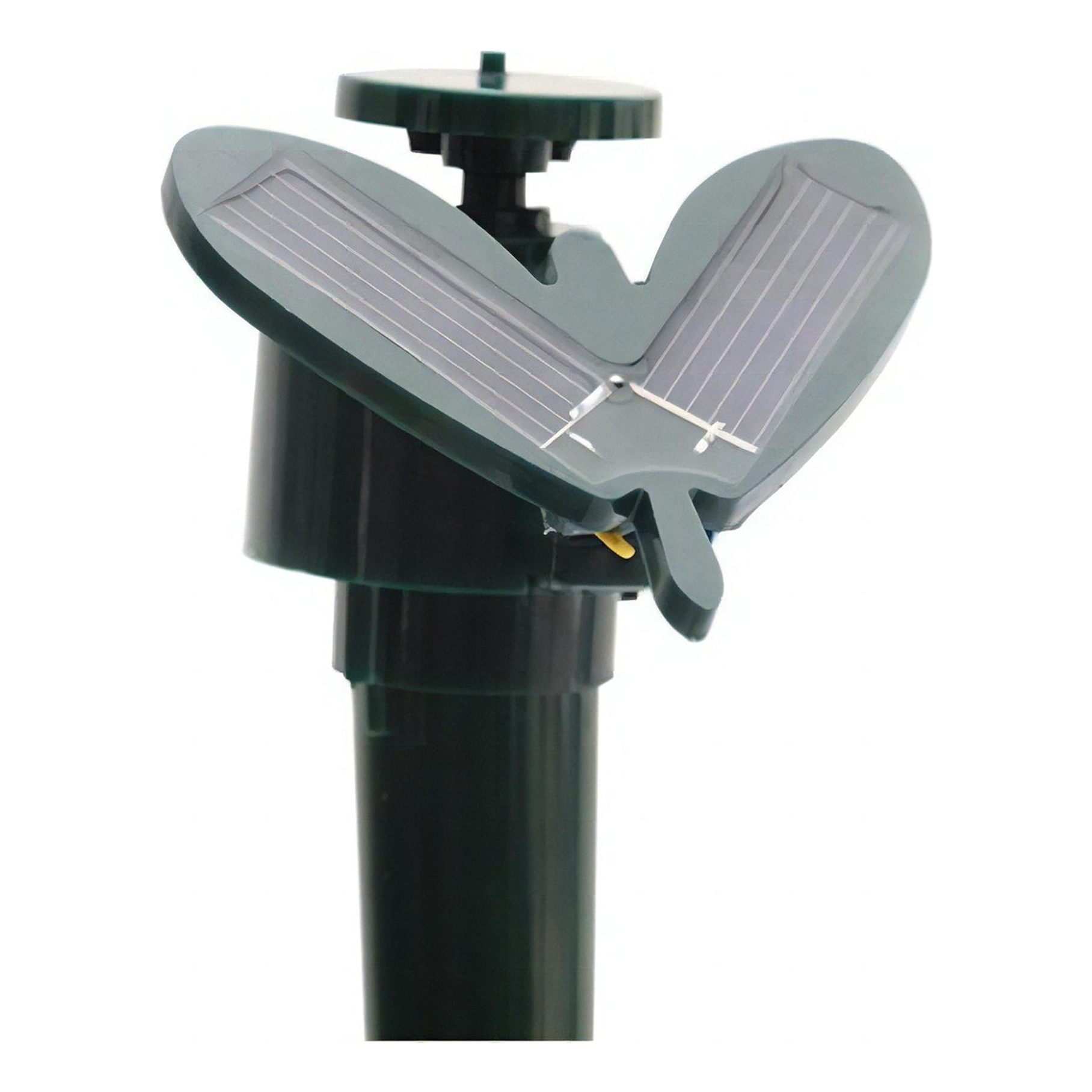 Mariposa Solar Con Iluminación Y Movimiento Para Jardín - Ps Colores Variados  4