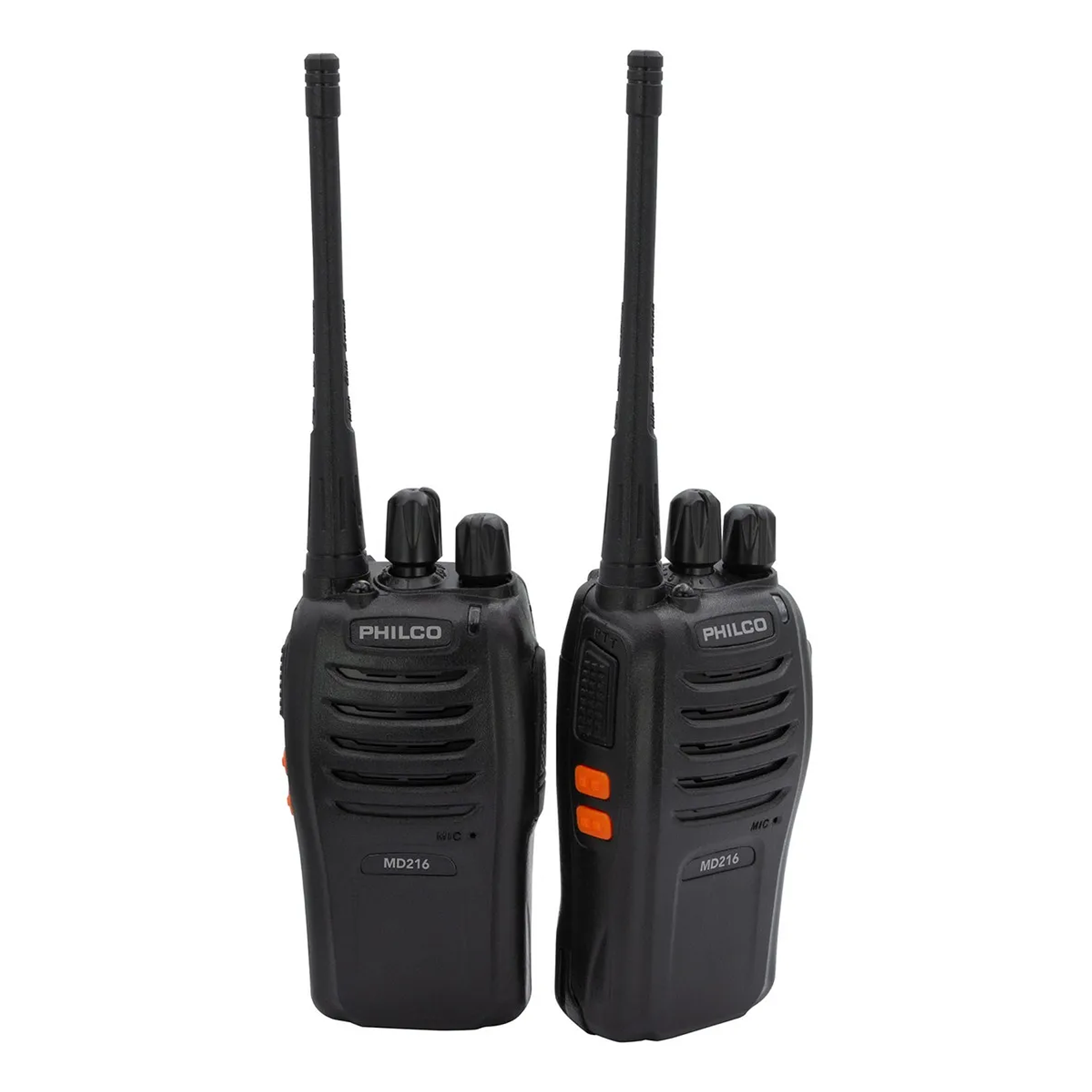 Radio Transmisor Philco Md216 2uni Ideal Guardias - Bascotel Color Negro 1