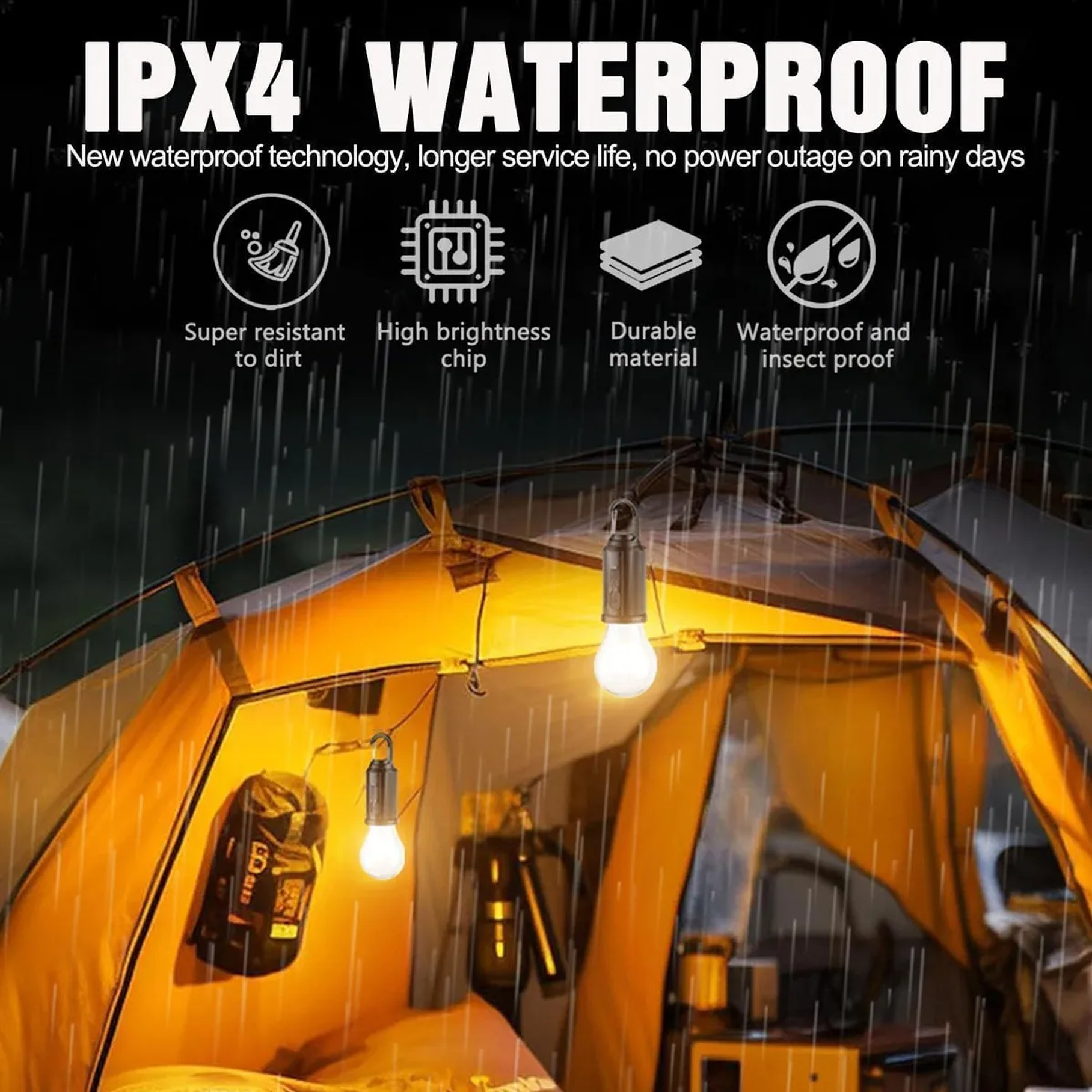 Ampolleta Solar Recargable Usb Emergencia Portatil Energia Solar 8