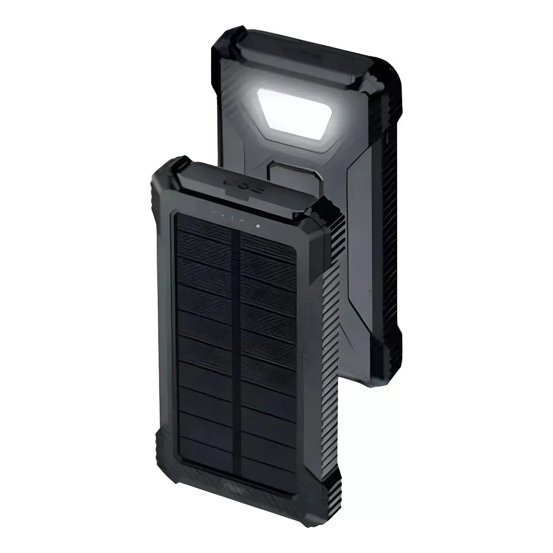 Power Bank Carga Solar 10000 Mah Negro Batería Externa Mlab Negro Carga Dual Todoterreno 2