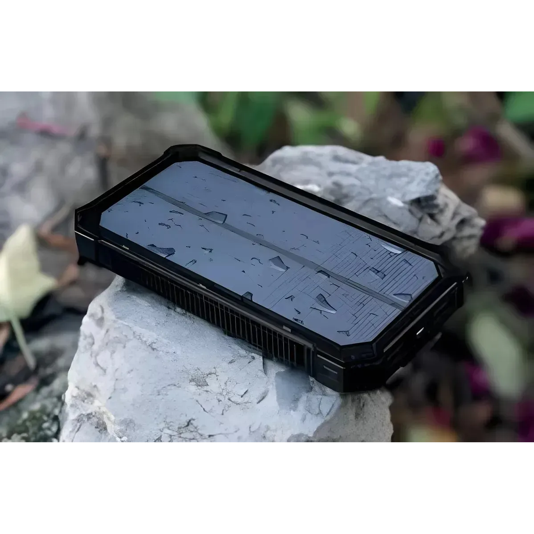 Power Bank Carga Solar 10000 Mah Negro Batería Externa Mlab Negro Carga Dual Todoterreno 7