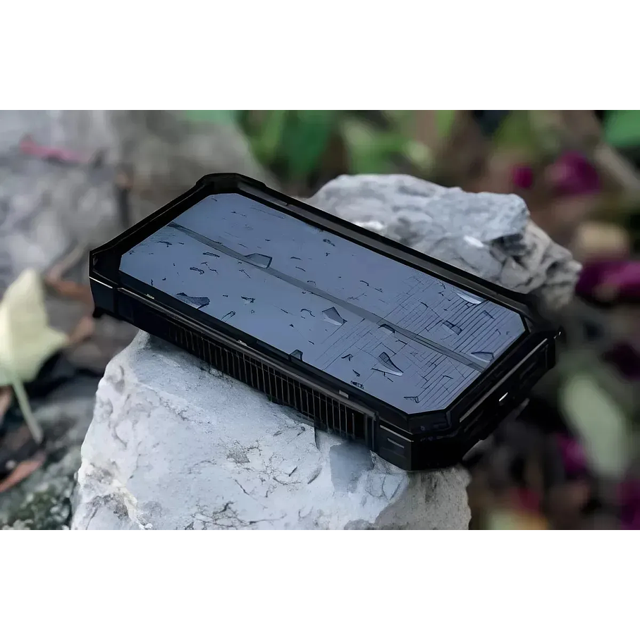 Power Bank Carga Solar 10000 Mah Negro Batería Externa Mlab Negro Carga Dual Todoterreno 7