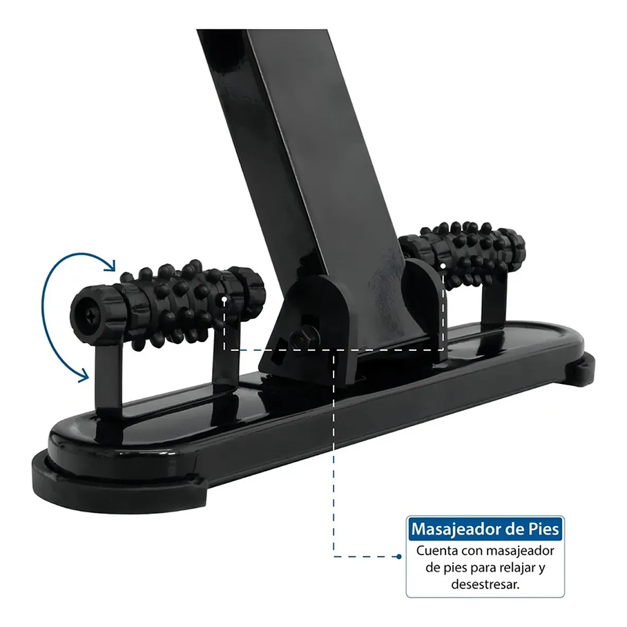 Bicicleta Dual Bicicleta Fija Pedales Manuales Rehabilitación Negro Pedalera 10